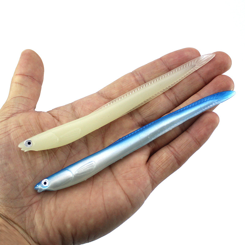 Fishing Lure Soft Plastic - PRO BEROS EEL Soft Lures 14cm