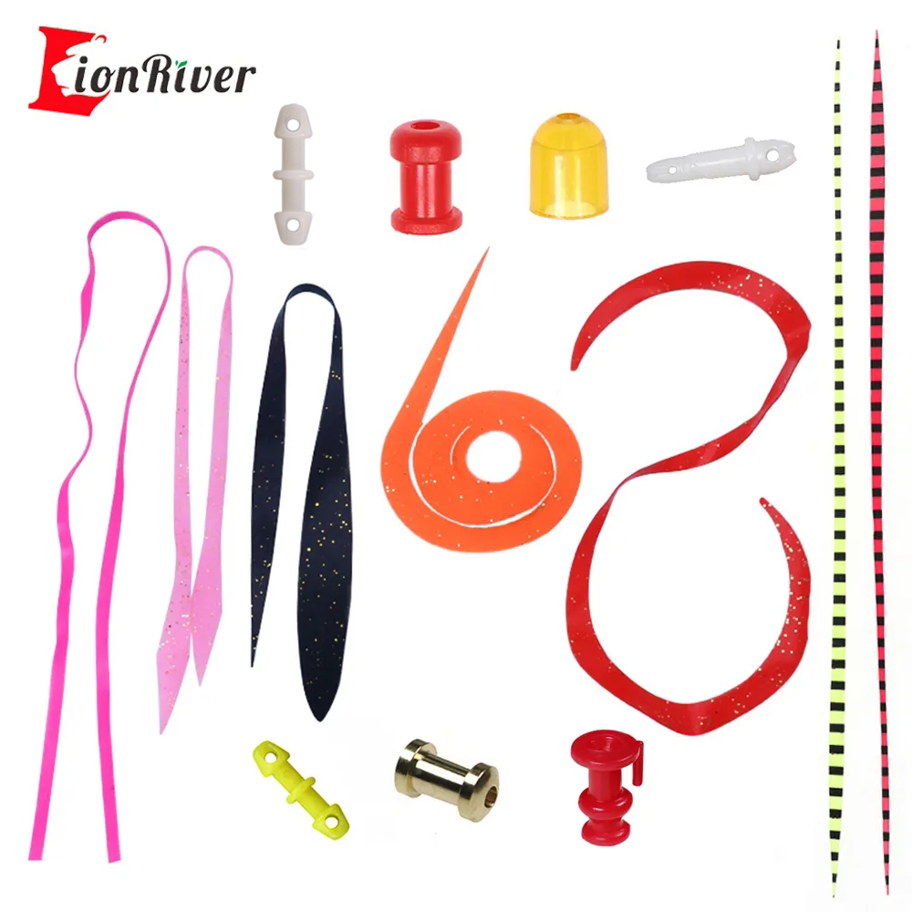 Fishing Lure Soft Plastic - LIONRIVER 20PCS Snapper Fishing Silicone Skirts