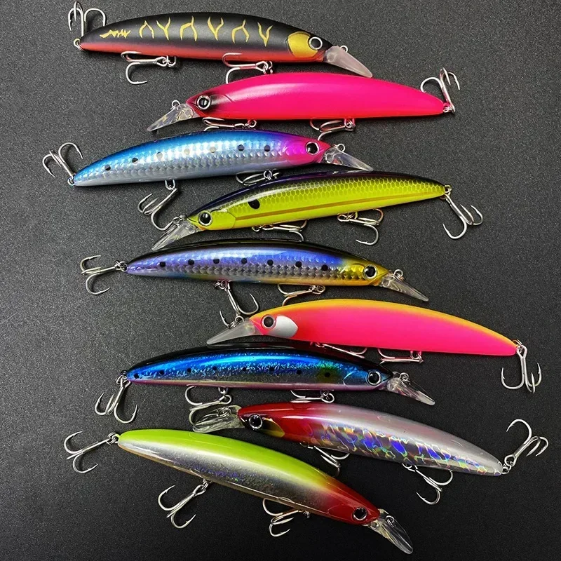 Fishing Lure Spinnerbait - Floating Minnow Fishing Lures 110MM 20g