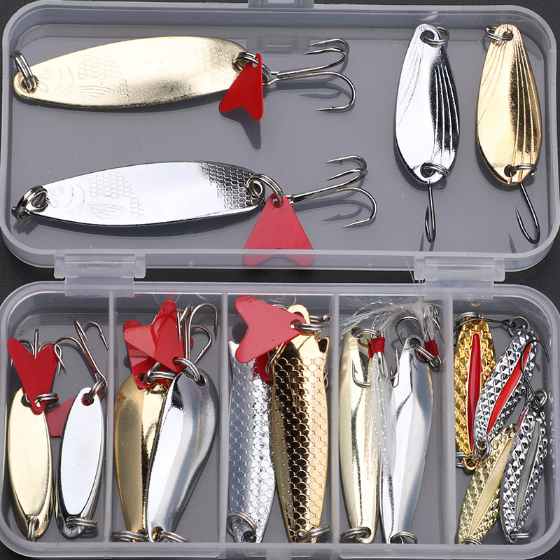 Fishing Lure Spinnerbait - Fishing Lure Kit 16 Pcs Sets