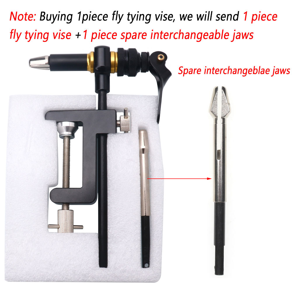 1PC 360° Rotation C-Clamp Fly  - Fishing Lure Jig 评论和价格