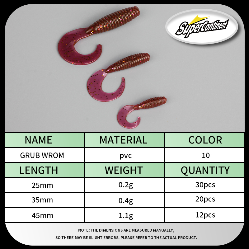 Supercontinent Soft Bait angry - Fishing Lure Soft Plastic 评论和价格