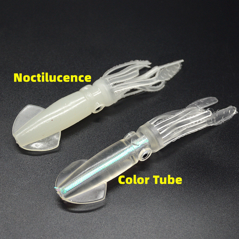 Noctilucence/Color Tube Squid  - Fishing Lure Soft Plastic 评论和价格