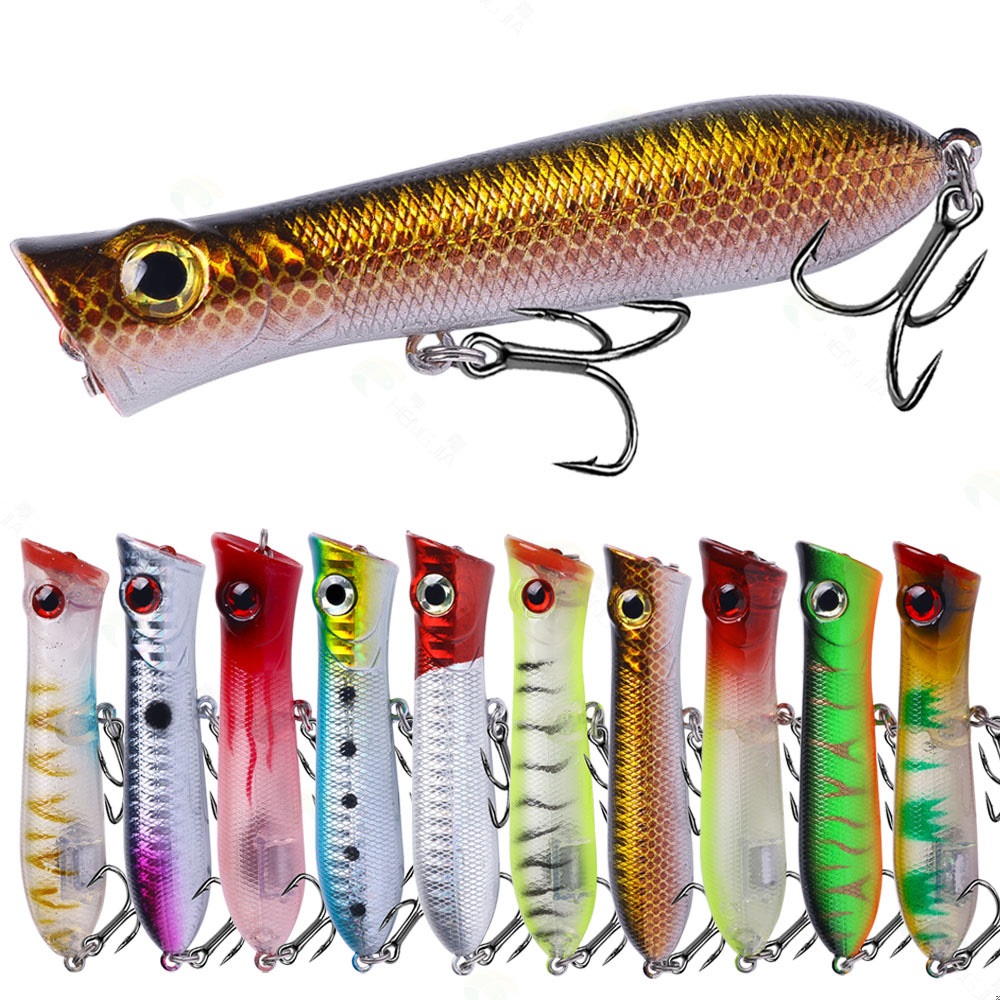 1PC Popper Fishing Lure 8cm-12 - Fishing Lure Popper 评论和价格