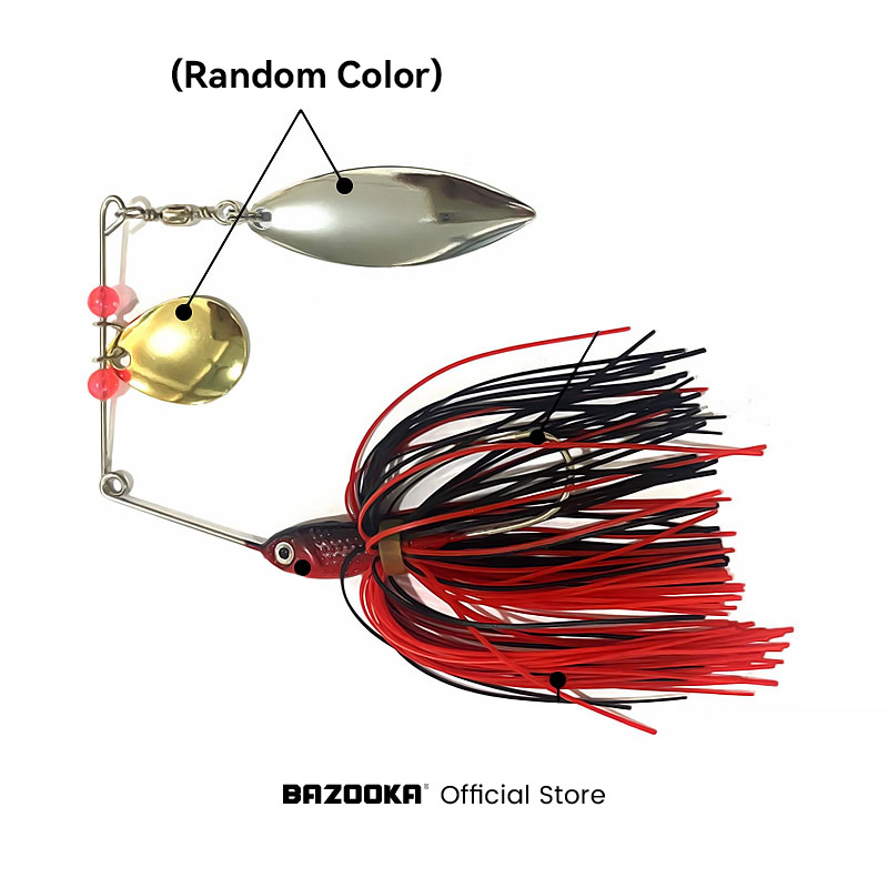 Bazooka 15g 18g Spinnerbait Fi - Fishing Lure Buzzbait 评论和价格