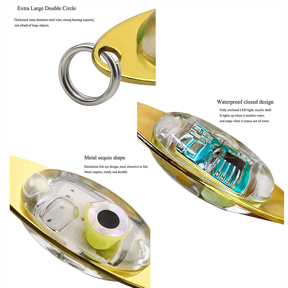PRO BEROS LED Fishing Deep Dro - Fishing Lure Buzzbait 评论和价格