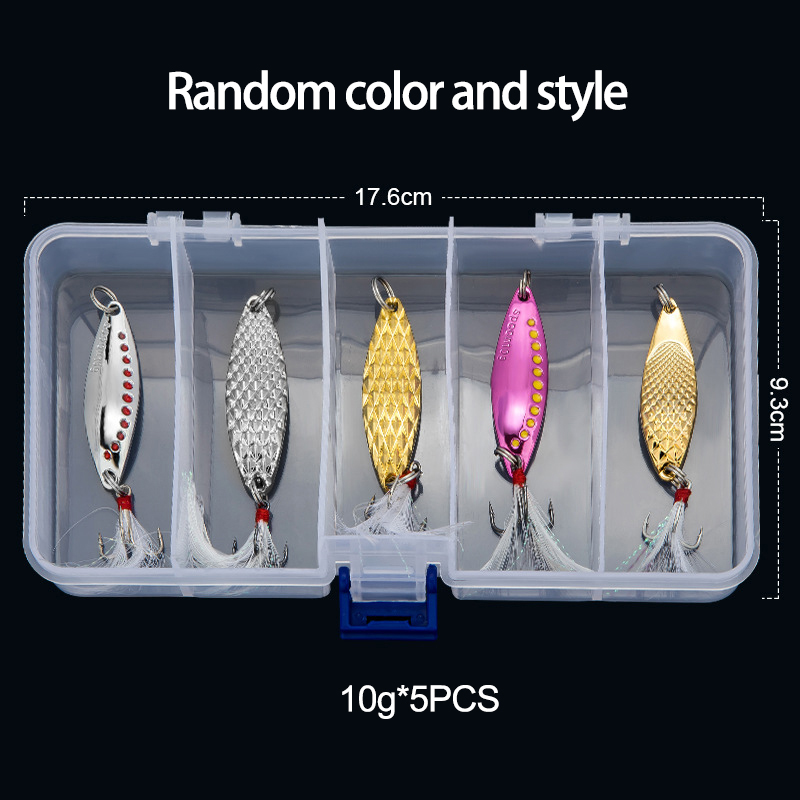 Metal Spoon Spinner Fishing Lu - Fishing Lure Spoon 评论和价格