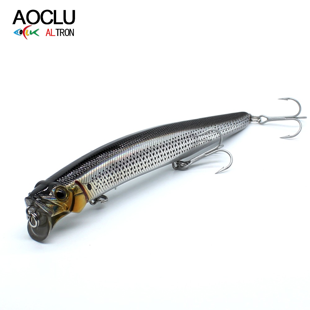 AOCLU Jerkbait Floating Wobble - Fishing Lure Popper 评论和价格