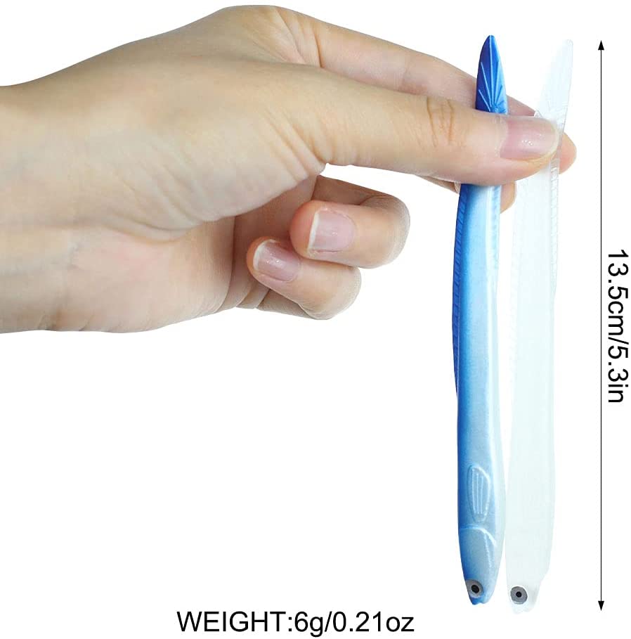 PRO BEROS EEL Soft Lures 14cm  - Fishing Lure Soft Plastic 评论和价格