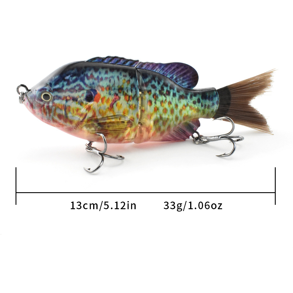 13Cm/33G Bionic Two-Section Ha - Fishing Lure Popper 评论和价格
