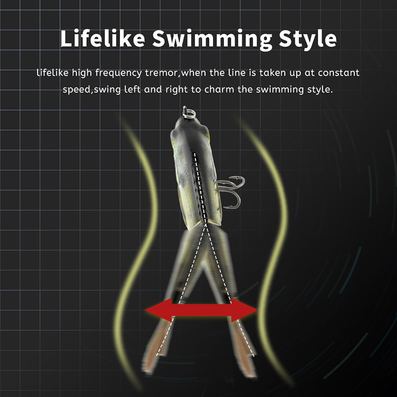 13Cm/33G Bionic Two-Section Ha - Fishing Lure Popper 评论和价格