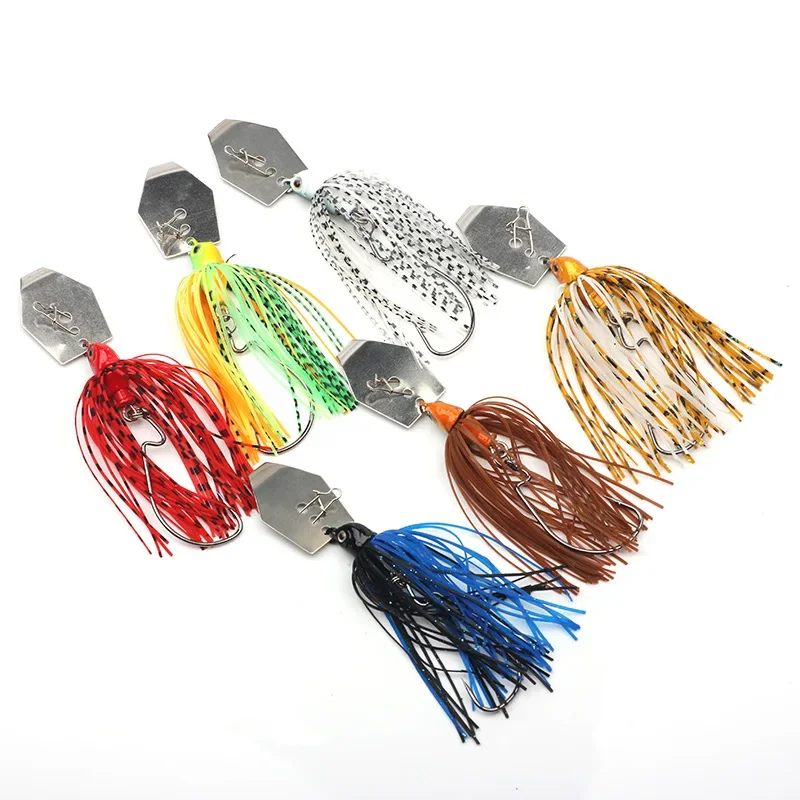 6 Pcs/Set Chatterbait Fishing  - Fishing Lure Buzzbait 评论和价格