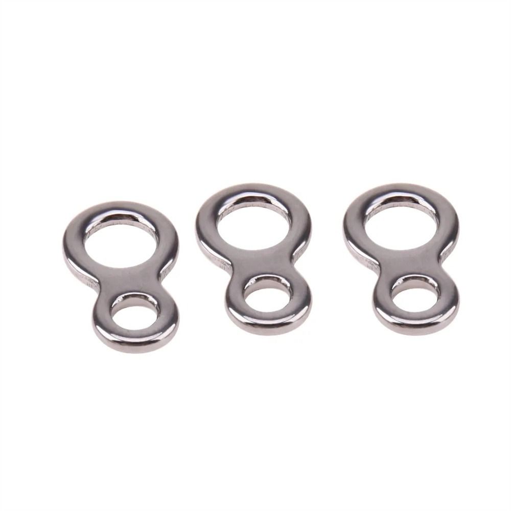 10Pcs Fishing Solid Ring Stain - Fishing Lure Jig 评论和价格