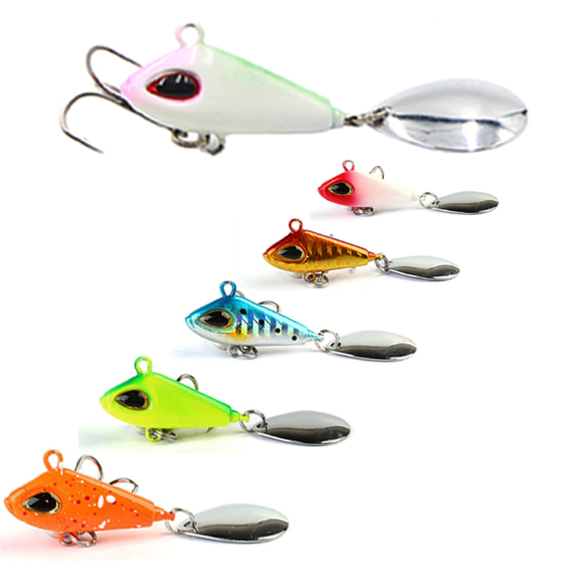 1pc 6/11/18/22g VIB Crankbaits - Fishing Lure Spoon 评论和价格