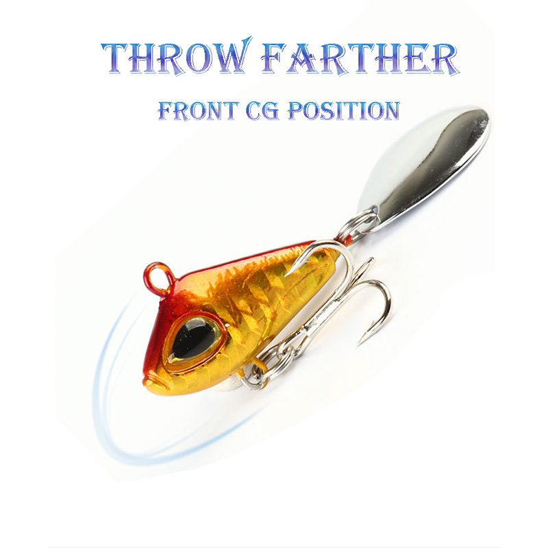 1pc 6/11/18/22g VIB Crankbaits - Fishing Lure Spoon 评论和价格