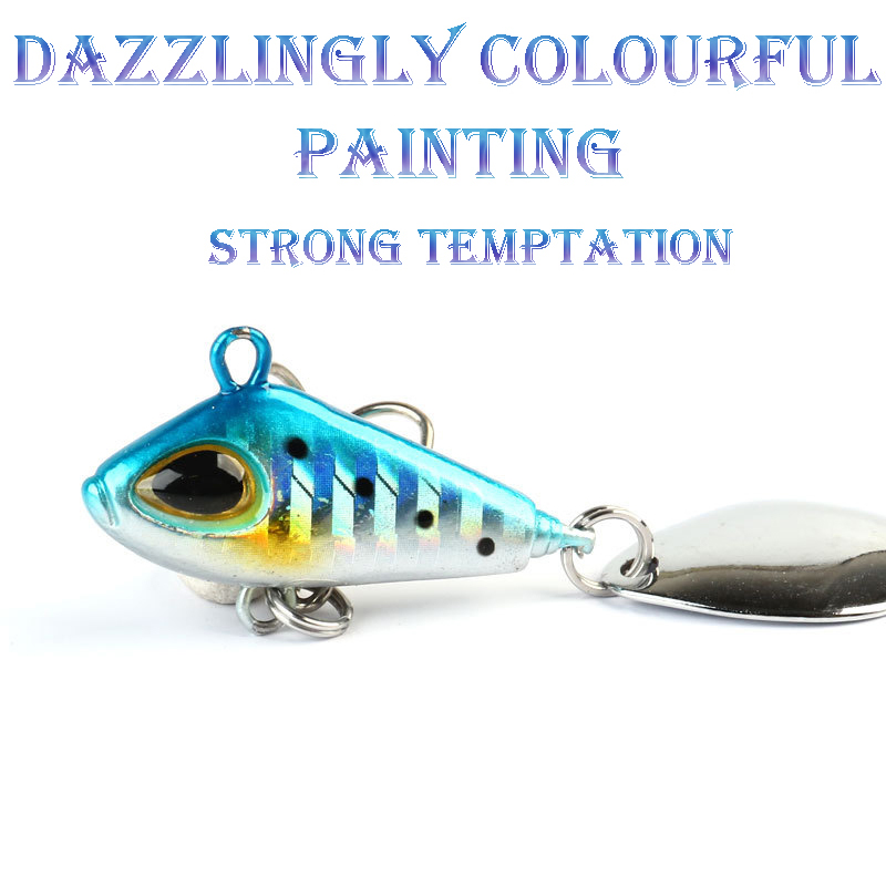 1pc 6/11/18/22g VIB Crankbaits - Fishing Lure Spoon 评论和价格