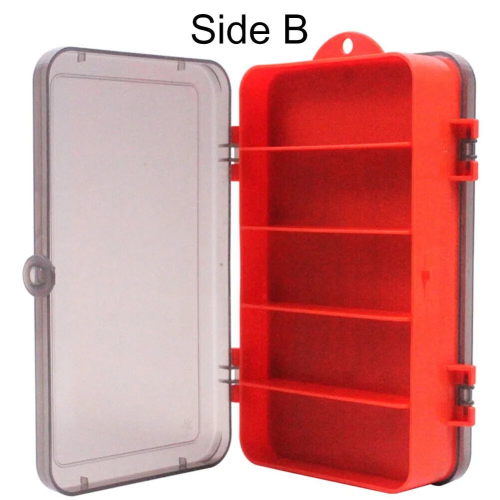 Portable Double Sided Split Ba - Fishing Lure Soft Plastic 评论和价格