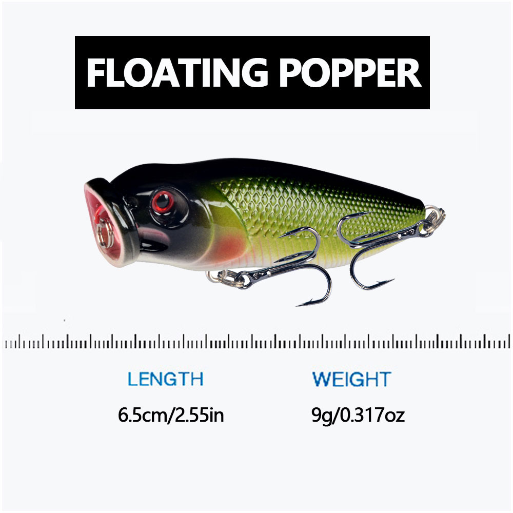 1pc Popper Fishing Lure Topwat - Fishing Lure Popper 评论和价格