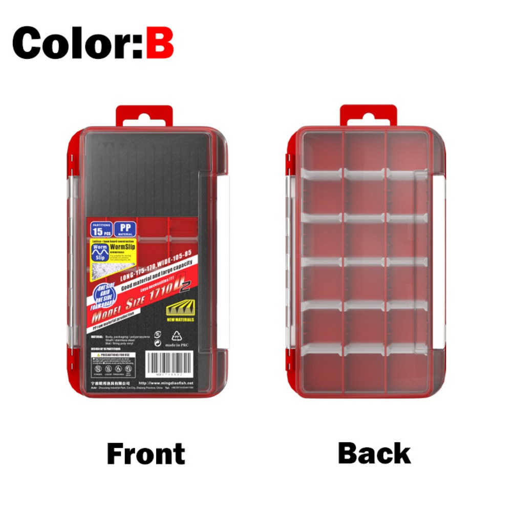 Fishing Tackle 2 Layer Fishhoo - Fishing Lure Box 评论和价格