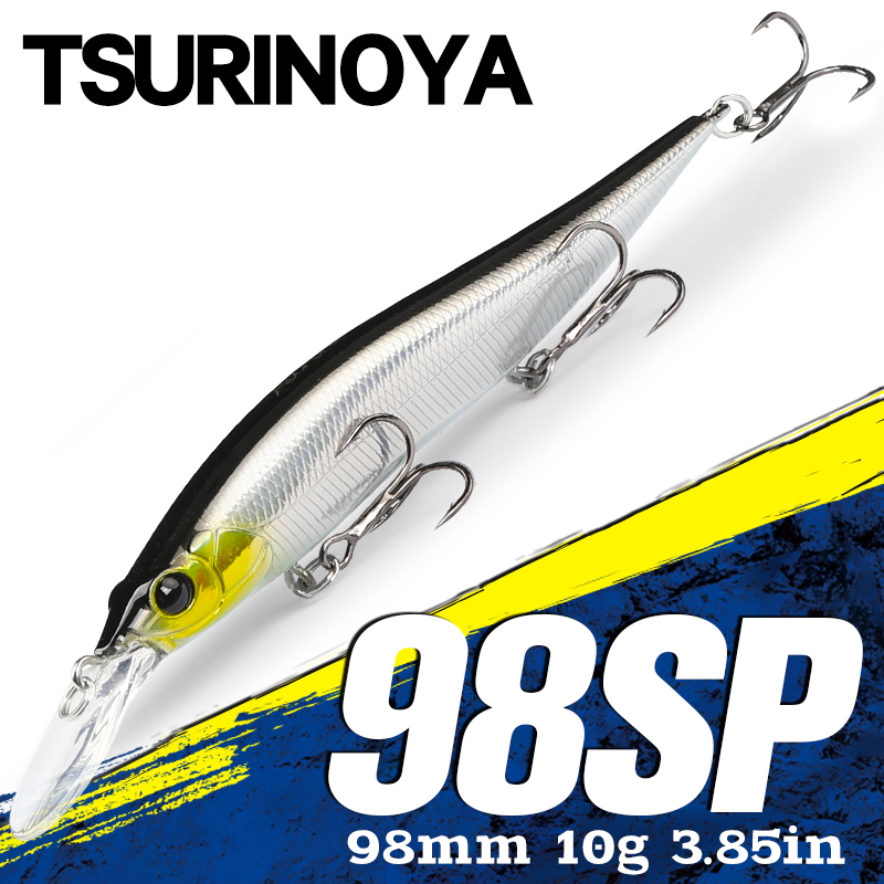 TSURINOYA  Suspending Minnow J - Fishing Lure Jerkbait 评论和价格