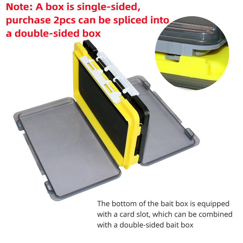 New Plastic Fishing Box Portab - Fishing Lure Spinnerbait 评论和价格
