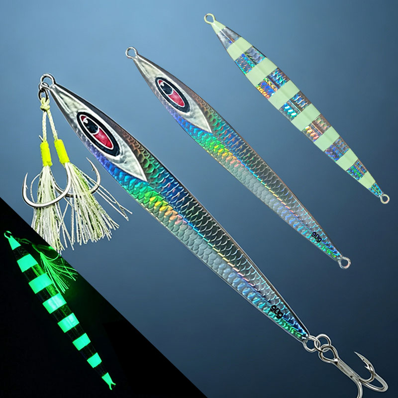 Long Blade Pesca Fast Jig Vert - Fishing Lure Blade Bait 评论和价格