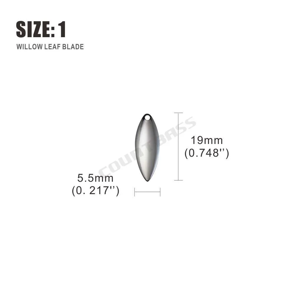 Countbass 50pcs Size 1-6 Nicke - Fishing Lure Making Kit 评论和价格