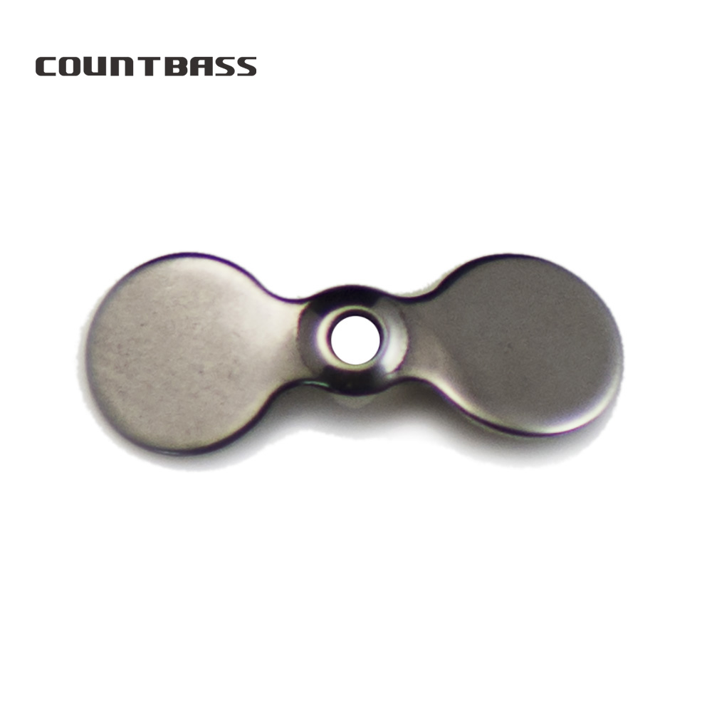 COUNTBASS 50pcs Stainless Stee - Fishing Lure Blade Bait 评论和价格