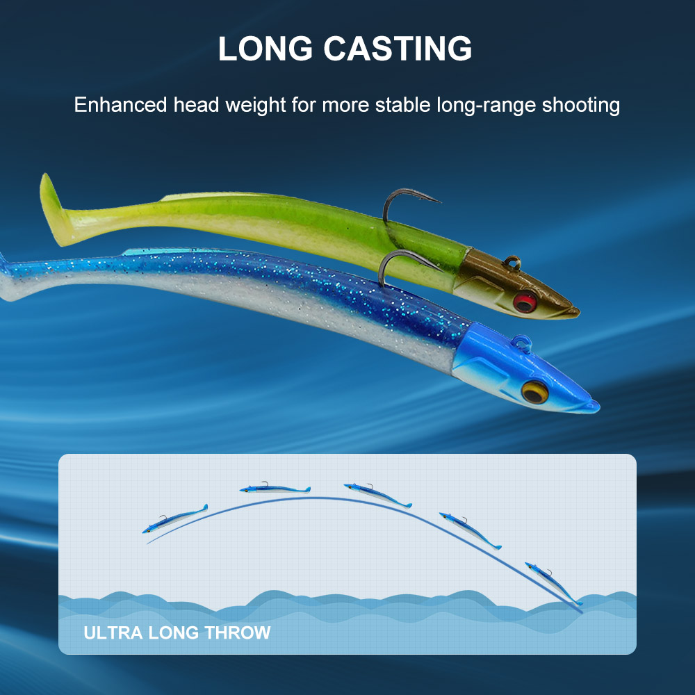 ESFISHING Soft Fishing Lure Le - Fishing Lure Soft Plastic 评论和价格