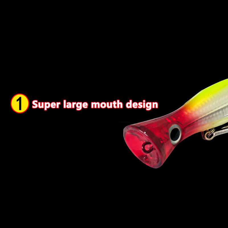 Big Popper Wobbler Fishing Lur - Fishing Lure Popper 评论和价格