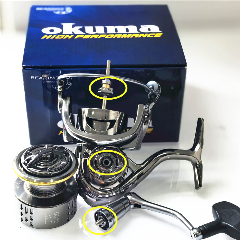 Okuma All Metal Rust Proof Smo - Abu Garcia Reel Max 评论和价格