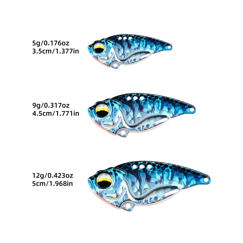 VIB Spoon Fishing Lure 5g 9g 1 - Fishing Lure Spoon 评论和价格