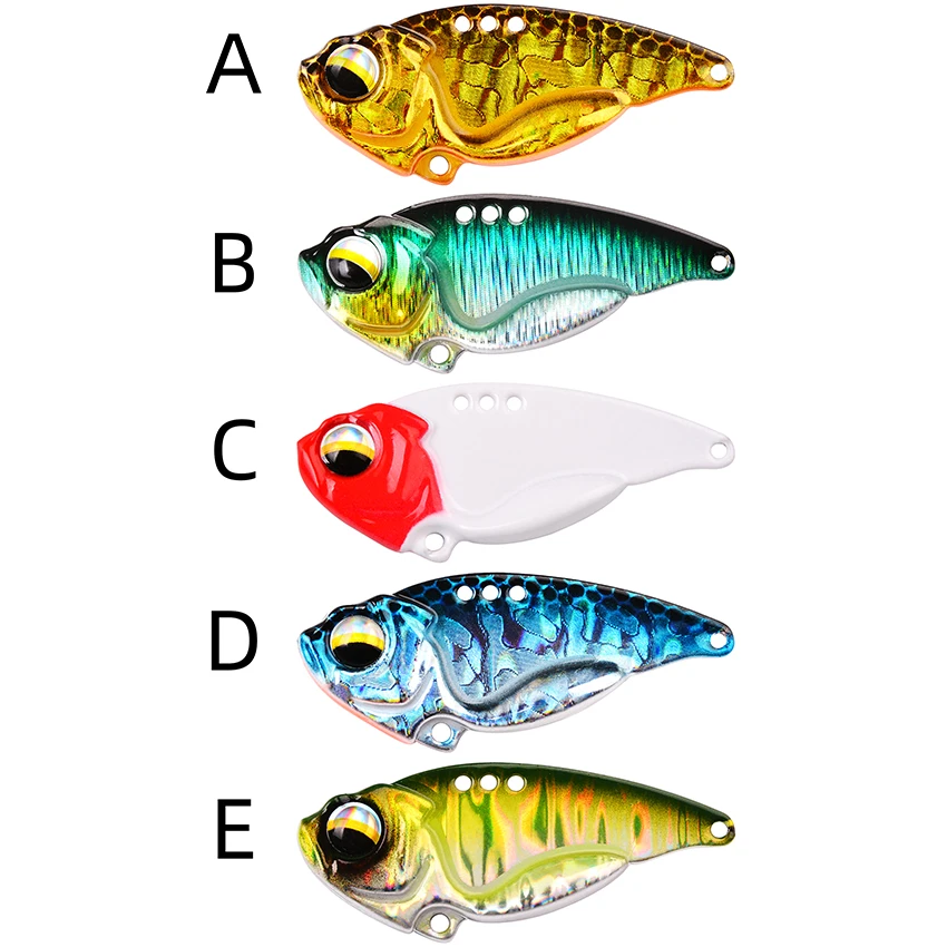 VIB Spoon Fishing Lure 5g 9g 1 - Fishing Lure Spoon 评论和价格