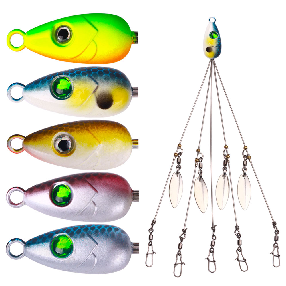 Alabama Rig Spinner Bait Umbre - Fishing Lure Blade Bait 评论和价格