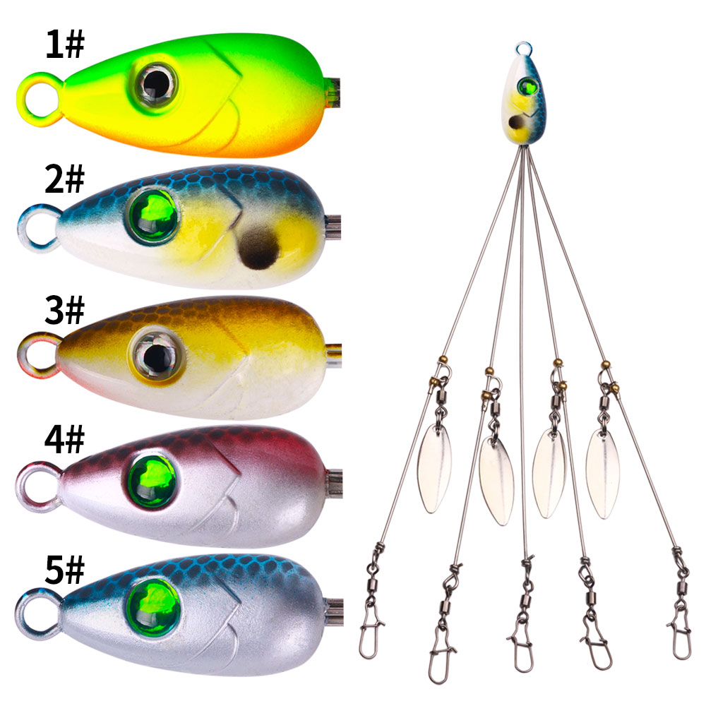 Alabama Rig Spinner Bait Umbre - Fishing Lure Blade Bait 评论和价格